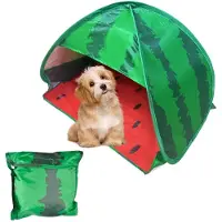 Unyqoos Mini Pop-up Zonnedek Zeil Tent voor Honden Strand Picknick - 70x50x45cm
