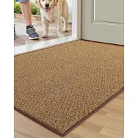 Unyqoos antislip deurmat voor binnen en buiten, wasbaar en absorberend
