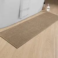 Unyqoos Ultradunne Antislip Badkamermat met Rubberen Achterkant en Snelle Waterabsorptie