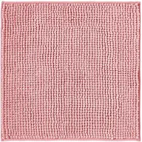 Unyqoos Zachte en Absorberende Roze Badmat voor Douche en Badkamer van Microvezel, Antislip en Wasbaar, 45 x 45 cm