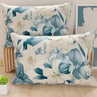 Unyqoos Set van twee decoratieve kussenhoezen van zachte microvezel voor bank