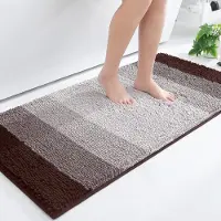 Unyqoos Comfortabele en Absorberende Badmat van Chenille met Antislip Eigenschappen