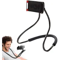 Unyqoos Flexibele telefoonhouder met 360 graden draaibare arm voor bed en bureau