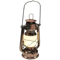 Unyqoos Retro LED Campinglantaarn met Dimbare Warmwitte Verlichting en Ophangbeugel