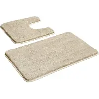 Unyqoos Zachte Microvezel Badtapijten Set Met Antislip, Absorberend En Wasbaar Ontwerp Voor Badkamer
