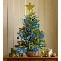 Unyqoos Onbreekbare kerstboomdecoratie set van 25 stuks voor binnen en buiten