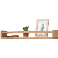 Unyqoos Massief eiken wandplank voor kinderkamer en meer, eenvoudig te monteren