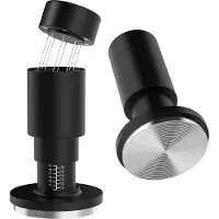 Unyqoos Innovatieve 2-in-1 Espresso Tamper en WDT Tool voor Barista's