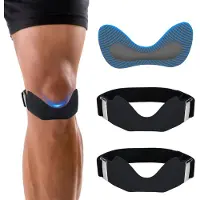 Unyqoos Verstelbare kniebandage met antislip voor diverse sporten en activiteiten