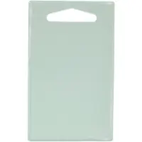 PlasticForte Keuken snijplank - kunststof - groen - 27 x 16 cm - voor groente-fruit-vlees