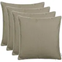 Unyqoos Stijlvol en Comfortabel Tuinkussen voor Binnen en Buiten met Luxe Bies en Ritssluiting