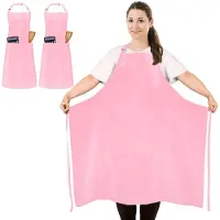 Unyqoos Uniseks Oversized Kookschort met Verstelbare Band en Twee Handige Zakken voor Veelzijdig Gebruik