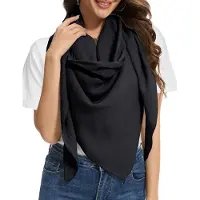 Unyqoos Elegante dames sjaal van zachte katoen voor diverse gelegenheden