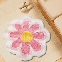 Unyqoos Decoratieve Bloemvormige Antislip Badmat voor Badkamer, Keuken en Woonkamer