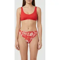 Shiwi High Waist Bikini Bottom Beach Day Red Hibiscus Beach Day Maat: 40 | Bikini's Outlet | Dames | Rood
