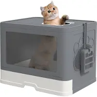 PawHut Katzentoilette mit Schaufel D31-085V00