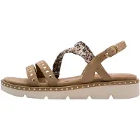 Tamaris Leren sandalen met sleehak