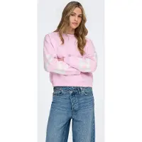 ONLY Sweatshirt pruim / offwhite
