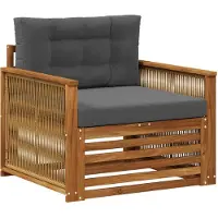 vidaXL Buiten Midden Sofa Naturel