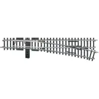 Märklin H0 K-rails (zonder ballastbed) 22716 Wissel, Rechts 225 mm 1 stuk(s)