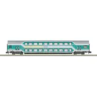 Minitrix 18419 N dubbeldeksrijtuig DABz 755m 1e/2e klas van de DB AG