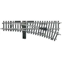 Märklin H0 K-rails (zonder ballastbed) 2266 Wissel, Rechts 168.9 mm 2 stuk(s)