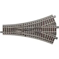 Roco H0 GeoLine (met ballastbed) 61160 Driewegwissel 1 stuk(s)