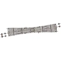 Roco H0 RocoLine (zonder ballastbed) 42496 Engels wissel 345 mm 1 stuk(s)