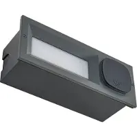 LUCANDE Spots , Lachlain, Zwart, Balkon, Metaal, Modern
