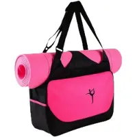 Unyqoos Stijlvolle en veelzijdige sporttas met yogamat houder voor fitnessliefhebbers