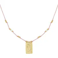 Yehwang moony ketting - oranje &