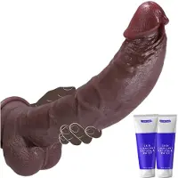 Unyqoos Realistische en Grote Dildo met Zuignap voor Intense Sensaties