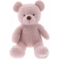 Vib - Pluche beer zittend 35 cm teddy rose smoke - Babykleertjes - Baby cadeau - zwangerschap aankondiging - geboorte cadeau
