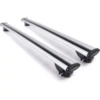 Farad Dakdragers geschikt voor de BYD Atto 3 vanaf 2022 gesloten dakrailing - Aluminium - Hoog laadvermogen 100kg - Wingbar - Zilver - Merk