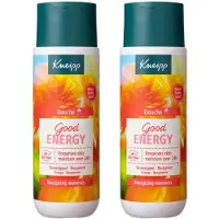 Kneipp Douchegel - Good Energy - 2 x 200 ml - Voordeelverpakking