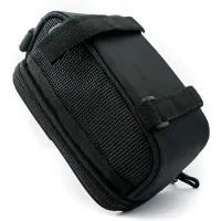 Unyqoos fietstas (frame tas) voor volwassenen, zwart – Smartphonevak tot 17 x 8 cm, afmetingen 20 x 10 x 10 cm, met klittenbandsluiting, 135 g