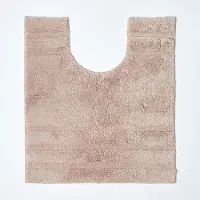Unyqoos Pluizige en absorberende toiletmat met antislip voor badkamercomfort