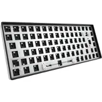 Sharkoon SGK50 S3 Barebone (Barebone ISO, Bedraad), Toetsenbord, Zwart