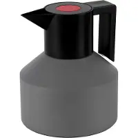 Unyqoos Tijdloze Grijze Thermoskan van 1,2 Liter met Dubbelwandige Isolatie voor Diverse Dranken