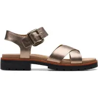 Clarks Sandaal Women Orinoco Strap Metallic-Schoenmaat 41