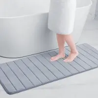 Unyqoos Absorberende en Antislip Traagschuim Badmat voor Veiligheid en Comfort