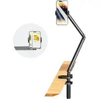 Unyqoos Flexibele telefoonhouder voor tafel en bed met 360 graden draaifunctie