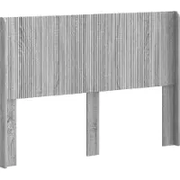 vidaXL Hoofdbord Grijs sonoma Bewerkt hout
