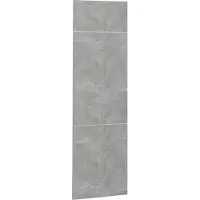 Vicco R-Line Keukenfront – 59.6 x 196 cm meubelfront voor de koelkastombouwkast Beton