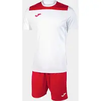 Joma Phoenix Ii Korte Mouw Set Wit 11-12 Years Kinderen