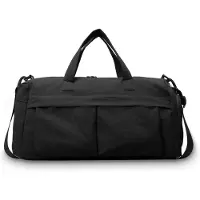 Unyqoos Waterdichte, unisex sporttas met schoenvak – Oxford-materiaal, 46 x 20 x 25 cm, reistas en sporttas