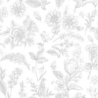 Unyqoos Waterdicht zelfklevend bloemenbehang voor interieurdecoratie van 44 x 300 cm