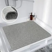 Unyqoos Veilige Antislip Douchemat met Comfortabele Ondersteuning en Efficiënte Waterafvoer voor Badkamers