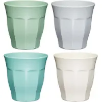 Colourworks Classics Melamine Tumblers Set 4 Units Transparant