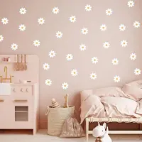 Unyqoos Kindvriendelijke muurstickers met madeliefjes voor creatieve decoratie